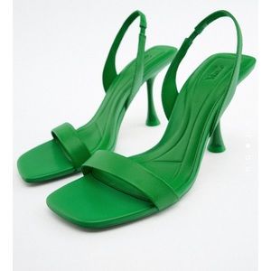 ZARA SLINGBACK HEELS